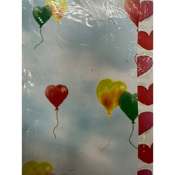 Valentines Cute Gift Wrap 4-Sheets Charming Love Cupid Good-House - Picture 7 of 7